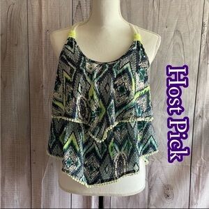✅2X Host Pick✅ Jolt Handkerchief Sleeveless Top, Medium